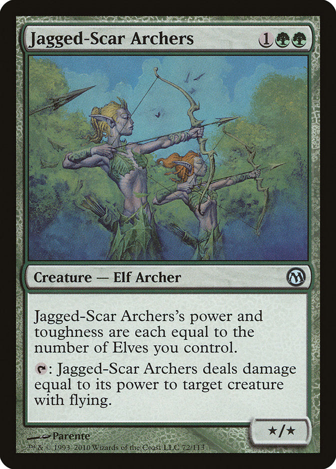 Archers aux cicatrices déchiquetées [Duels des planeswalkers] 