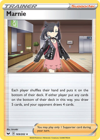 Marnie (169/202) (Thème Deck Exclusif) [Épée et Bouclier : Ensemble de Base] 