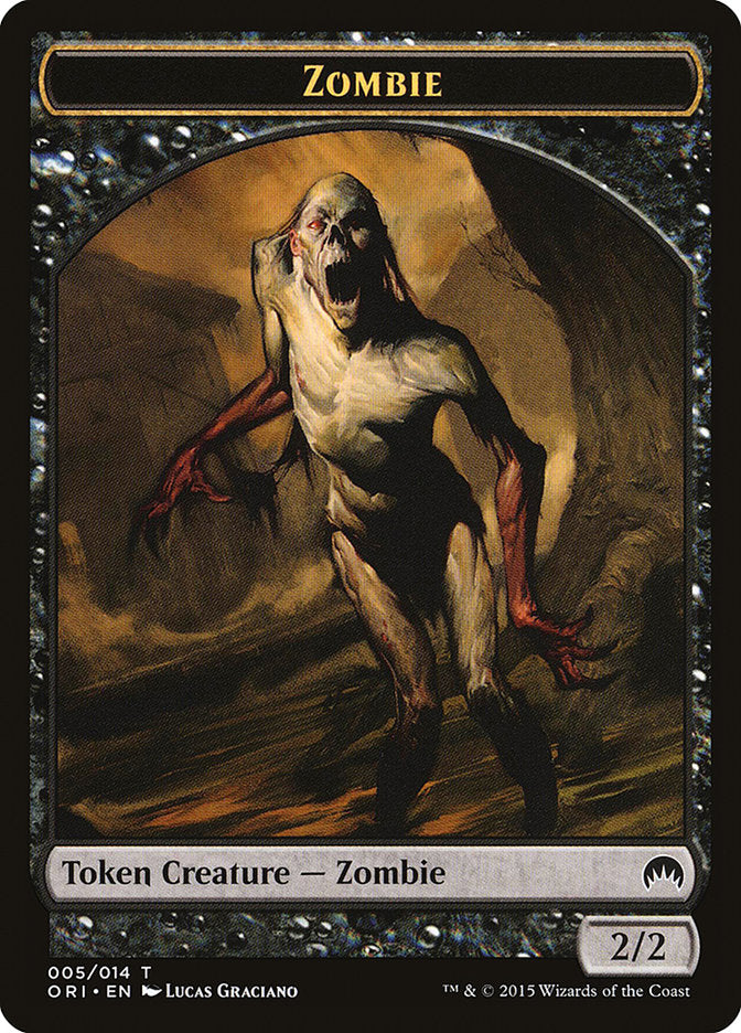 Jeton Zombie [Jetons Magic Origins] 