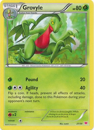 Grovyle (27/30) [XY : Kit d'entraînement 2 - Latias] 