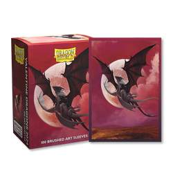 Dragon Shield : Pochettes standard brossées 100 carats - Valentine Dragons (2024) 