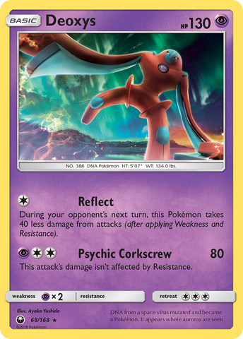 Deoxys (68/168) [Soleil et Lune : Tempête céleste] 