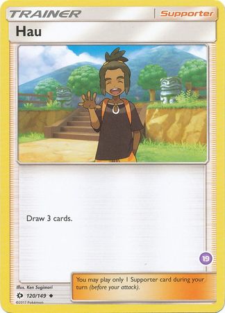 Hau (120/149) (Deck exclusif #19) [Soleil et Lune : Kit d'entraînement - Alolan Sandslash] 