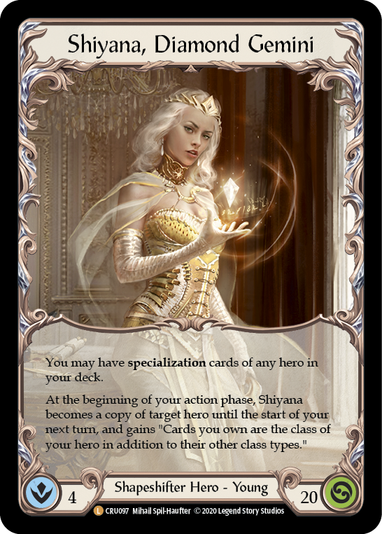 Shiyana, Diamond Gemini [CRU097] (Crucible of War) 1ère édition Cold Foil 