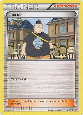 Tierno (26/30) [XY : Kit d'entraînement 1 - Wigglytuff] 