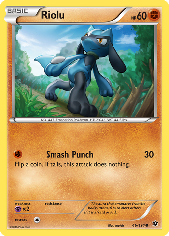 Riolu (46/124) [XY : collision des destins] 