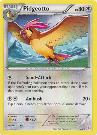 Pidgeotto (2/30) [XY : Kit d'entraînement 1 - Wigglytuff] 