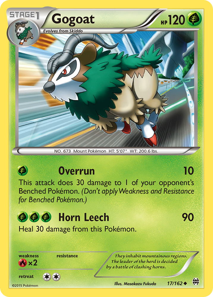 Gogoat (17/162) [XY : PERCÉE] 