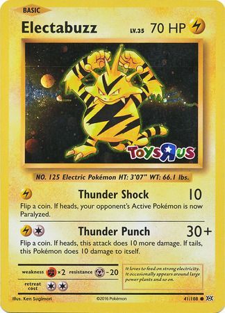 Electabuzz (41/108) (Promotion Toys R Us) [XY : Évolutions] 